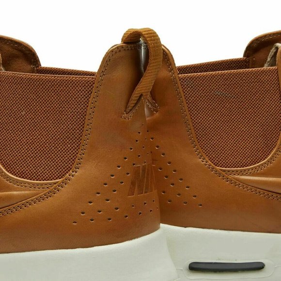 Nike Women's Air Max Thea Mid Womens Ale Brown Leather 859550-200 NEW - Picture 2 of 10
